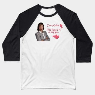 CJ Cregg Valentine's Card Baseball T-Shirt